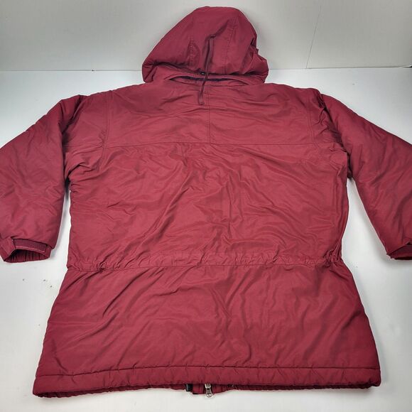 Patagonia Burgundy Ski Snowboarding Puffy Parka Vintage Jacket Size L - Picture 8 of 16